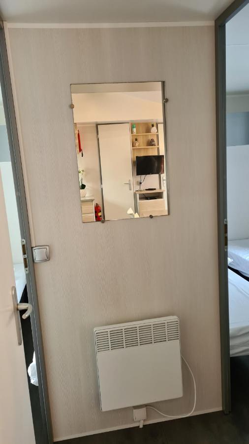 Mobil Home La Licorne Camping Nous Dormant 圣让-德蒙 外观 照片